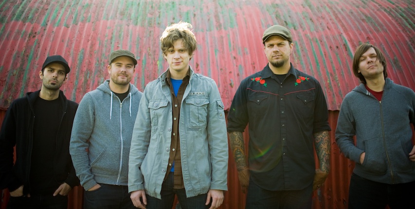 Photo showing the members of the band Relient K