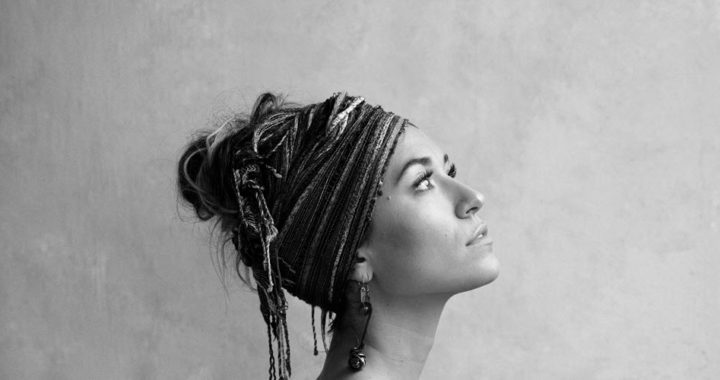 Studio photograph for Lauren Daigle's album, Look Up Child