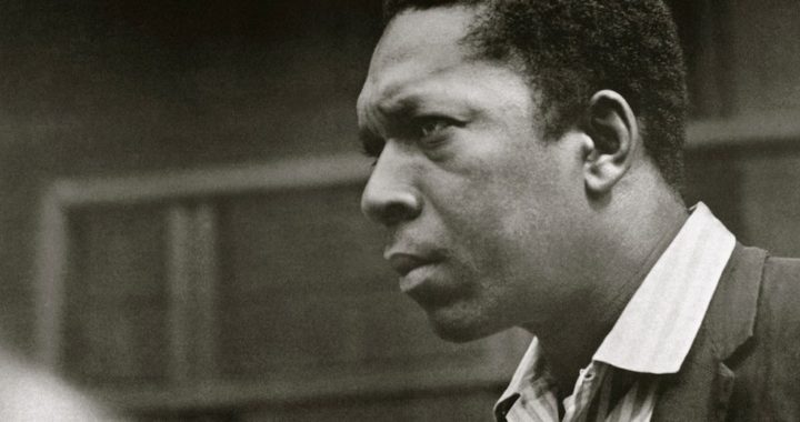 Portrait of John Coltrane, the album art for A Love Supreme