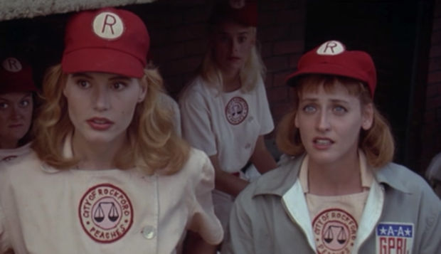 a League of their own analysis review geena davis